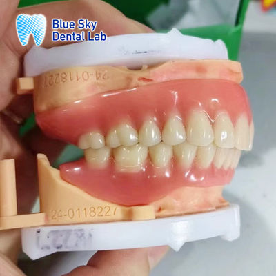 কেনা সম্পূর্ণ আর্ক অপসারণযোগ্য এক্রাইলিক দাঁত কাস্টমাইজযোগ্য প্রাকৃতিক চেহারা দাঁত online manufacture